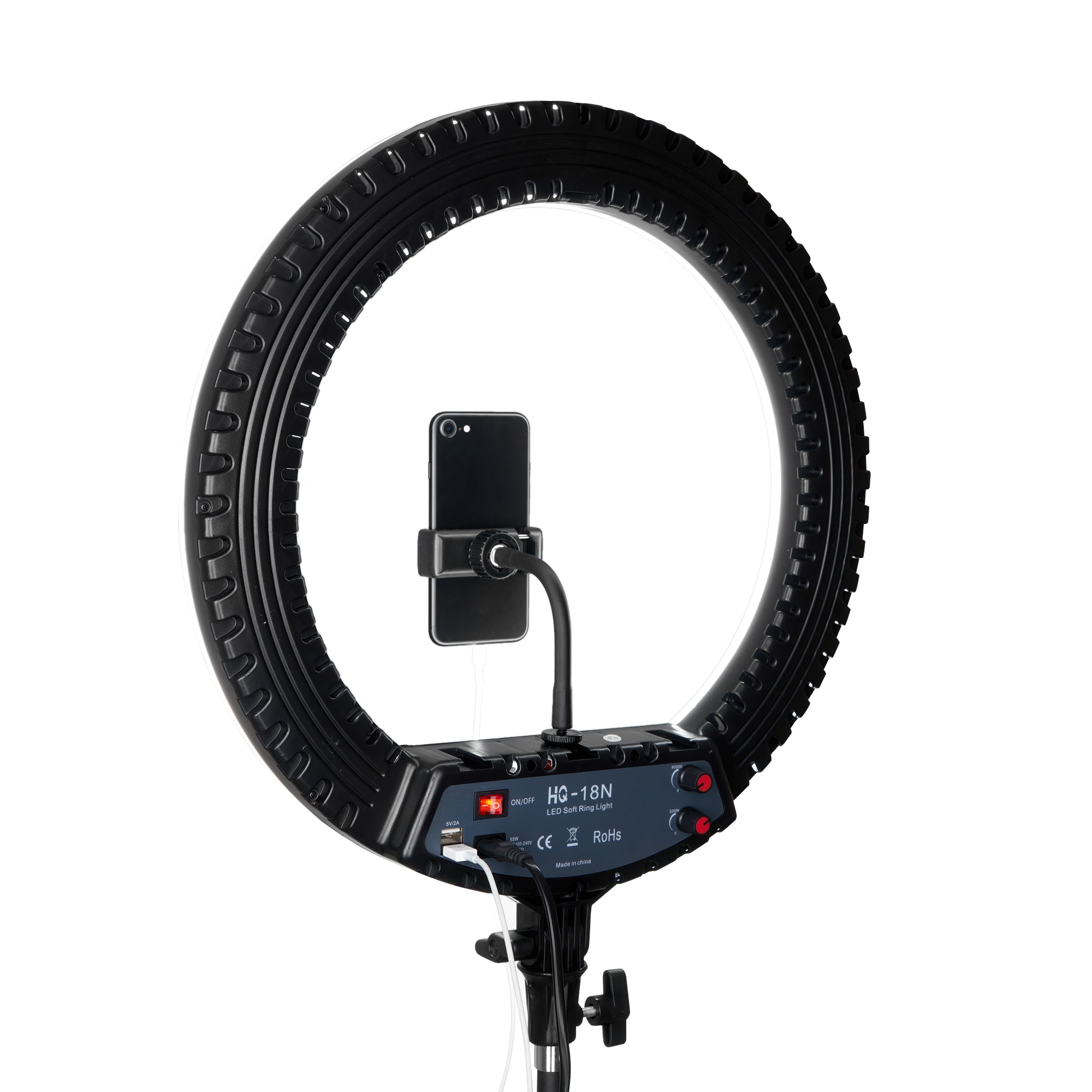 18 inch ring online light with stand