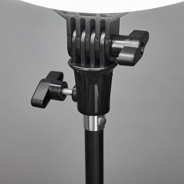 Tripod featuring an 18 Inch LED Ring Light