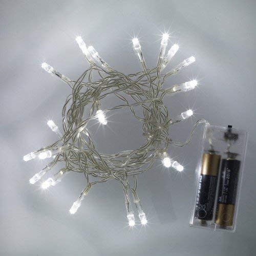 20 LED White Fairy Lights